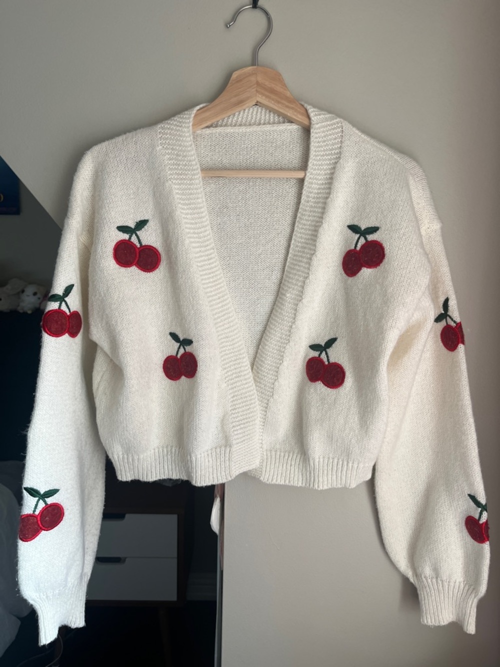 Cherry cardigan